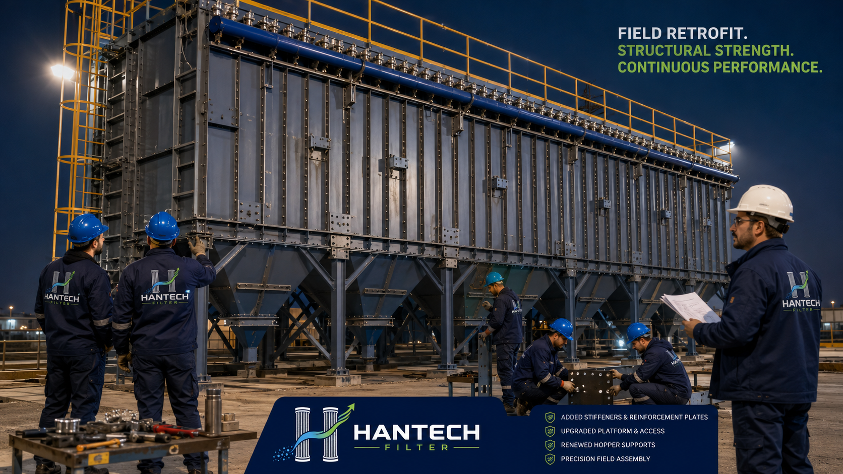 Hantech Filter endüstriyel filtrasyon, toz toplama ve proses ekipmanı