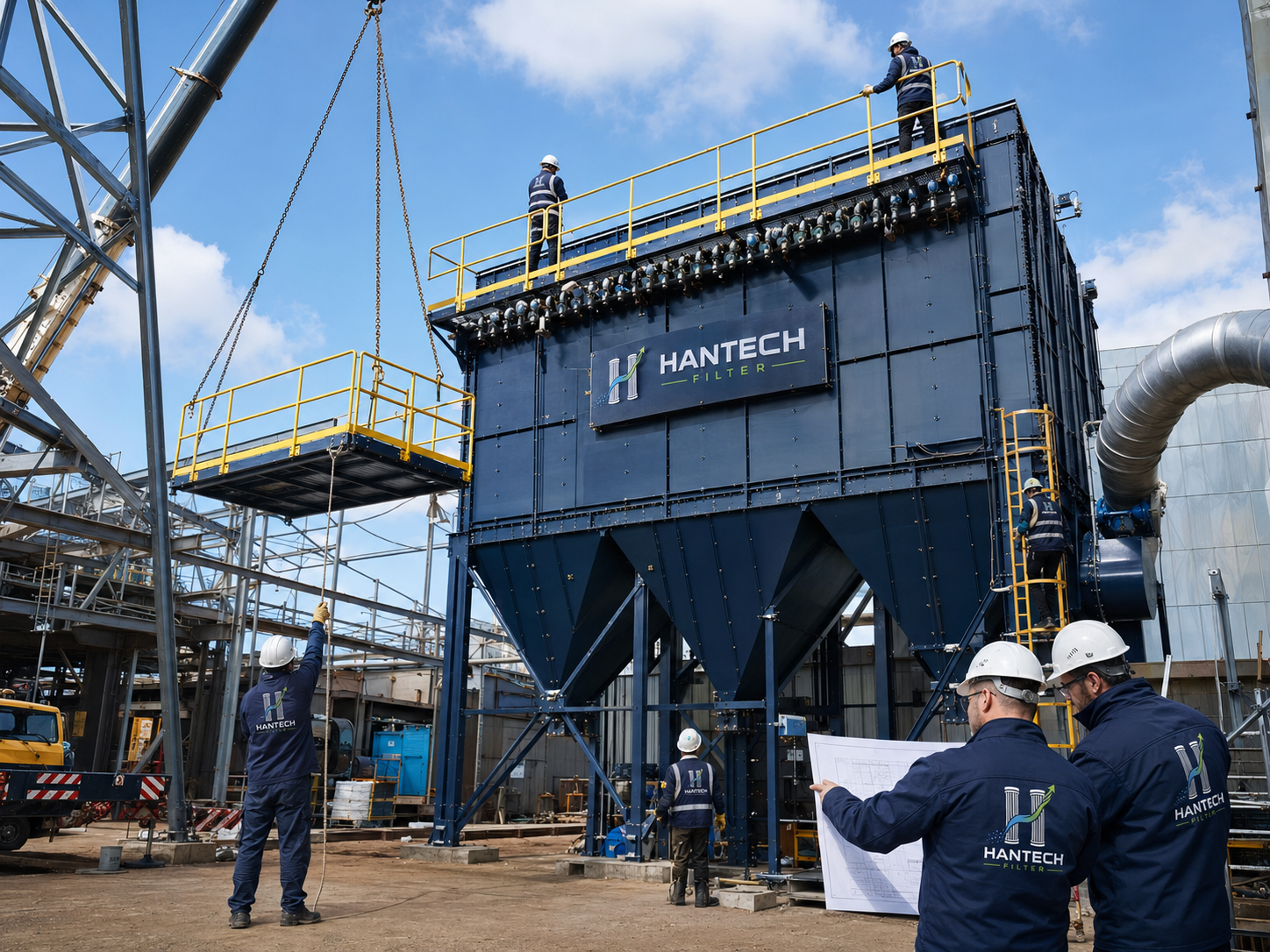 Hantech Filter endüstriyel filtrasyon, toz toplama ve proses ekipmanı