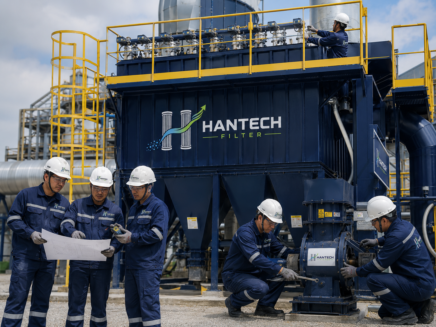 Hantech Filter endüstriyel filtrasyon, toz toplama ve proses ekipmanı