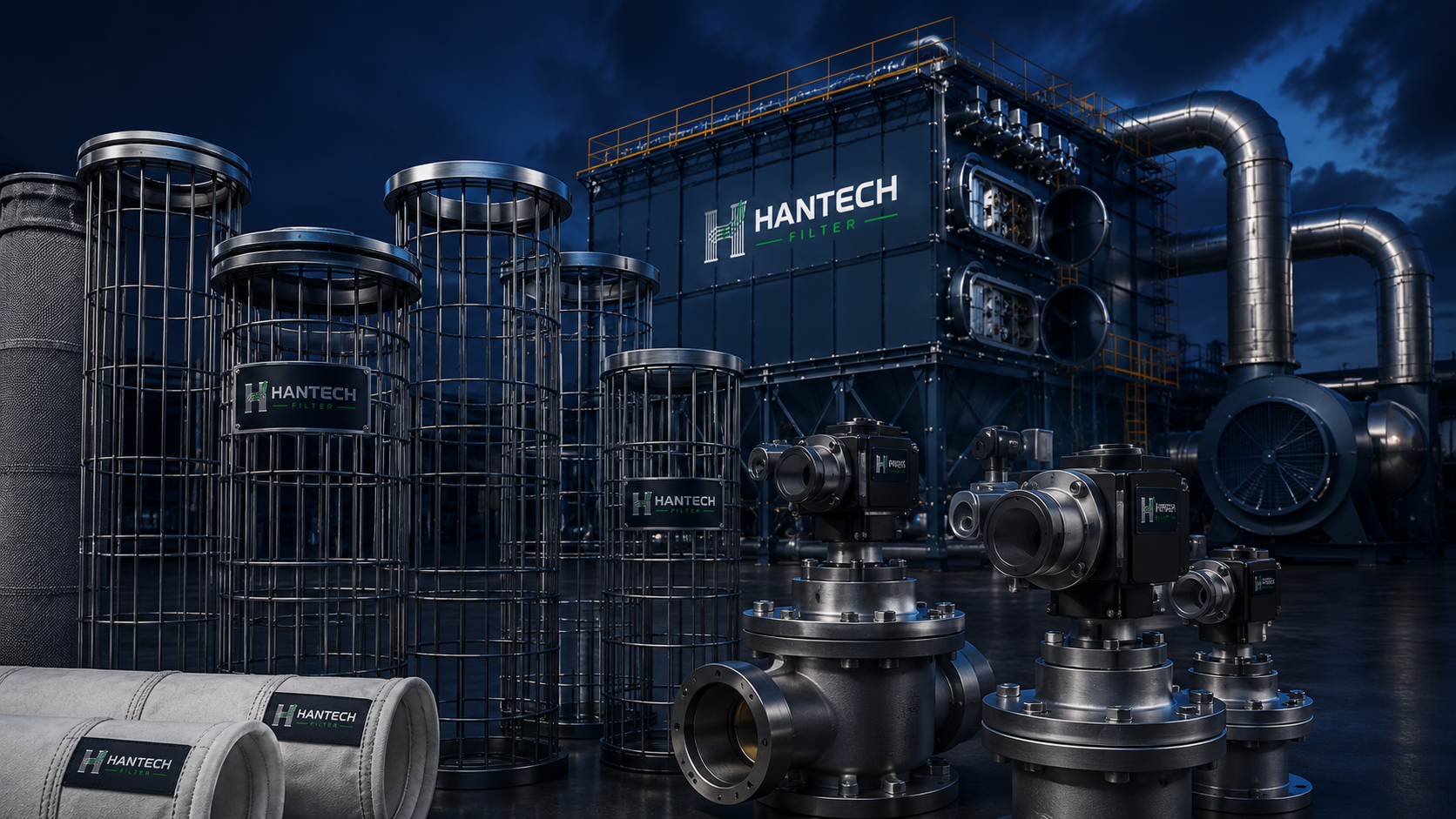 Hantech Filter endüstriyel filtrasyon, toz toplama ve proses ekipmanı