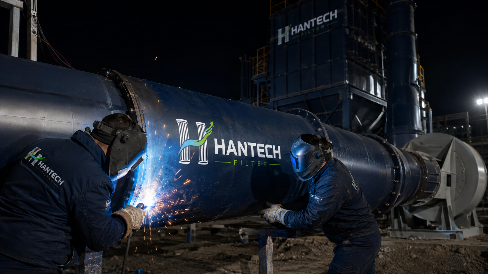 Hantech Filter saha montaj ve endüstriyel filtre kurulum ekibi