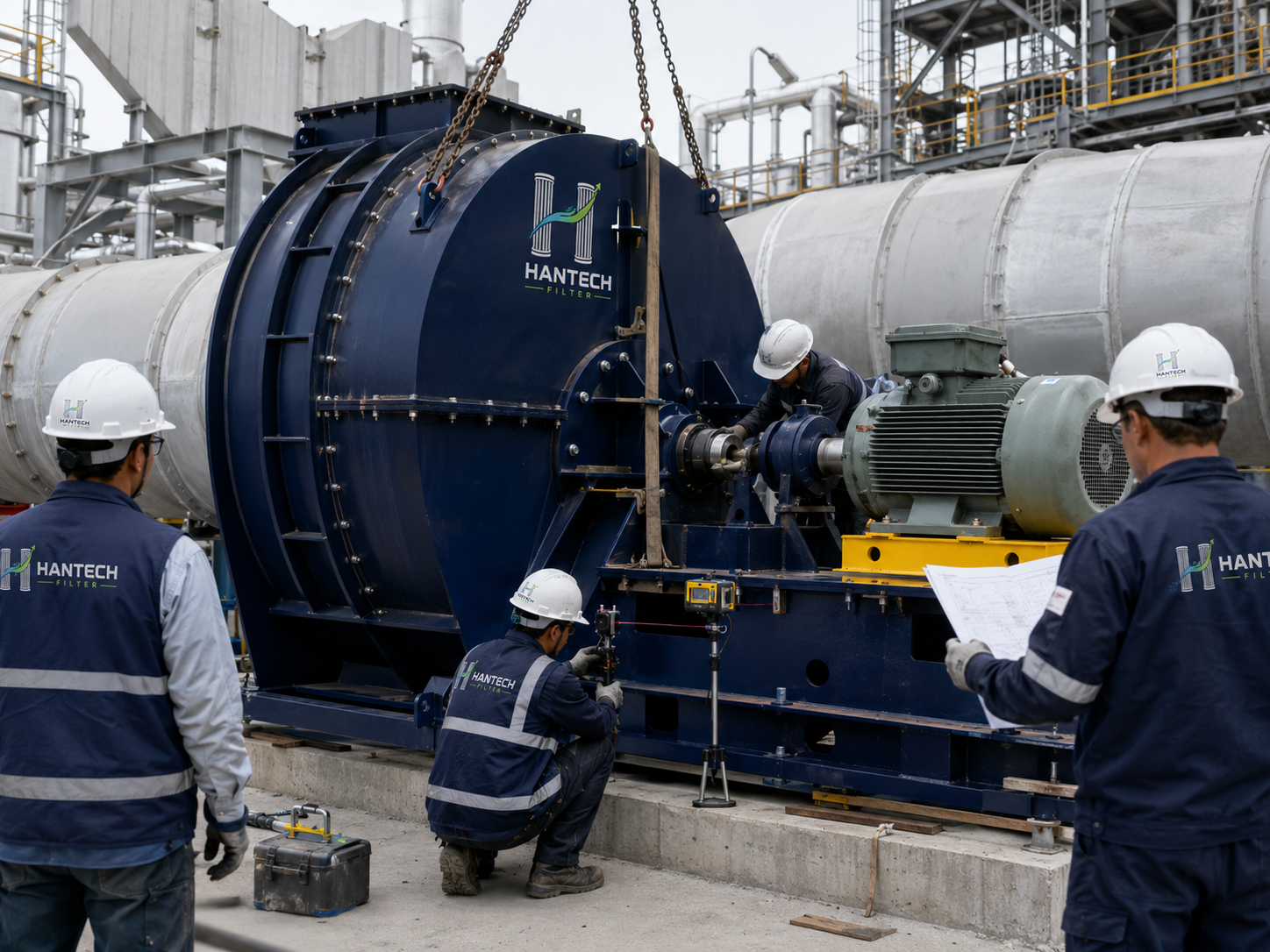 Hantech Filter endüstriyel filtrasyon, toz toplama ve proses ekipmanı